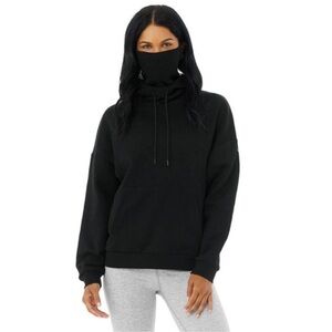 Alo Protection Hoodie Black NWT Small